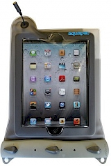 Waterproof case for iPad.