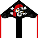 Simple Flyer Jolly Roger 85cm