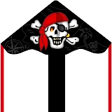Simple Flyer Jolly Roger 85cm